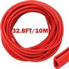 CTRICALVER Proteggi Portiera Auto, Guarnizione Porta Auto, Forma a U PVC Proteggi Bordo Auto Striscia, Paraspigoli Auto Portiere, per SUV Berlina e la maggior parte dei modelli (10M, Rosso)