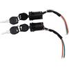 GOOFIT 2 Set 3 Fili Interruttore accensione a Chiave Sostituzione per Moto Dirt Bike ATV Quad Go Kart Pit Bike