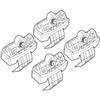 Lampa N21185 Kit Attacchi Fiat Tipo 3/5P 15, Nero