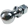 DIKAMAN Gancio di Traino, Palla di rimorchio del Gancio Traino 1-7/8 2 Pollici 50mm 3/4 (m19) Gambi Ginocchio Giunto delle Parti Accoppiamento per Camper, SUV, ATV e Camion ECC.(50mmXM19)