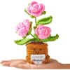 Yiminu.DS Cadeau Maman Anniversaire, Cadeaux Maman Cadeau Fete Des Meres, Cadeaux Noel Pour Maman, Cadeau Mere Personnalisé Original Idee Motivation Positive Rose Au Crochet Pour Mama Belle-Mère, Femme Enceinte