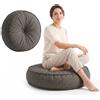 Umllpet Cuscino da Pavimento Rotondo 45cm Impermeabile Resistente alle Intemperie, Pouf Morbido in Tessuto Traspirante per Interno Esterno Giardino Terrazza