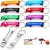Youdian 10-100 Pack personalizzato apribottiglie portachiavi, logo inciso