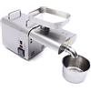 panfudongk Pressa per olio in acciaio inox a freddo per la casa | Automatica, Hot & Freddo | per arachidi, soia, colza | 220 V, 0,75 kW | 7 kg/h | presse per olio