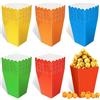 Nadisean 40 scatole per popcorn piccole, 5 colori, sacchetti per popcorn, riutilizzabili, scatole di cartone per popcorn, contenitori di carta per caramelle e popcorn, per serate cinematografiche
