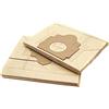 vhbw 10x sacchetto compatibile con Satrap Gamma 1350, Clean 3000, SA 12, First Class 1500 aspirapolvere - 22,5cm x 19cm color sabbia