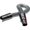 vhbw tubo di prolunga flessibile compatibile con Dyson Gen5, V10 Total Clean, V11, V10, V10 Absolute, Gen5detect aspirapolvere - 52 cm fino 157 cm