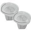 vhbw set da 2x filtro compatibile con Black & Decker Dustbuster DVJ325J-QW aspirapolvere a mano - unità filtrante