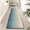 Siunwdiy Tappeto Passatoia Cucina Antiscivolo Lavabile Lungo 2 metri Motivo a Grigio beige Astratto Tappeti Runner ingresso interno Antimacchia Tappeto Corridoio Soggiorno,60X200CM