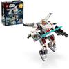 LEGO Star Wars Luke Skywalker X-Wing Mech, Action figure costruibile di Star Wars con giocattolo Luke Skywalker, set da costruzione da collezione per bambini, regalo creativo per ragazzi e ragazze dai
