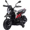 Garvee Mini Moto Elettrica Per Bambini 6V, Licenza Ufficiale Aprilia,Grigio