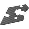 ULIIK Fibra di carbonio Anti-Sand Anti-polvere Piastra di Copertura RC Parti di Aggiornamento per Tamiya TT-02 TT02 RC Auto