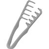Generic Pettine volumizzante per capelli, a denti larghi, strumento professionale per capelli ricci e spessi, pettine districante liscio per frangia, parrucchiere, salone e toelettatura quotidiana con comoda