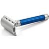 Edwin Jagger Rasoio in acciaio 3ONE6 (blu)