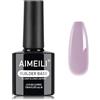 AIMEILI 8 in 1 Builder Base Gel per Estensione Unghie 15 ml - 1435 | Builder Gel Unghie, Nail Extension Gel, Ricostruzione Unghie Acrigel, Nail Strengthener, Gel Soak Off UV LED