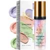 Generico Primer Viso 3 in 1 Con SPF 50, Crema Isolante Solare, Base Idratante Per Il Viso, Base Trucco Idratante E Controllo Olio, Lunga Durata E Resistente All'acqua (1pcs)