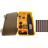 TICFOX KIT SMERIGLIATRICE ELETTRICA POTENTE STRUMENTO PORTATILE MULTIFUNZIONE PER LAVORAZIONE E INCISIONE