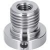 TICFOX Adattatore del mandrino della paletta del tornio estende in modo efficiente il mandrino del tornio in legno per l'adattatore insert filo femmina maschio 18 mm 18 mm