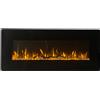 Divina Fire Camino elettrico da parete Dallas 127x11x50