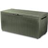 Baule da Esterno Keter Springwood 123x53,5x57 cm in Resina Verde