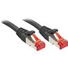 Lindy RJ-45 Cat.6 S/FTP 30m cavo di rete Nero Cat6 S/FTP (S-STP)