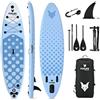 Fuxtec FUXLIFE by FUXTEC SUP Board FX-SUP320D1 blu | Stand Up Paddle Board | gonfiabile | 150 kg | 320 x 81 x 15 cm | Set blau