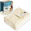 Cecotec coperta elettrica 160×130 HeatConfort Calma (160 × 130). 115 W, 10 livelli di temperatura regolabili, controller LCD extra