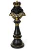 Re Degli Scacchi Decorativo Dorato Scultura Moderno per Ufficio, Collezionisti