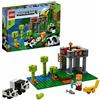 LEGO Minecraft - Minecraft-3 e l'Allevamento dei Panda con 2 Panda, Alex e un Ga