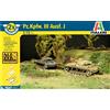 Italeri 7507 - Pz. Kpfw. III J - Fast Assembly (2 Pcs) Model Kit Scala 1:72