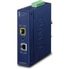 PLANET Industrial 1-Port convertitore multimediale di rete Interno Blu (Industrial - 10/100/1000T + 100/1000/2500X SFP Managed Media Converter Warranty: 36M) [IGT-900-1T1S]
