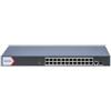 Hikvision DS-3E1526P-EI/M switch di rete Gestito Gigabit Ethernet (10/100/1000) Supporto Power over (PoE) Grigio [DS-3E1526P-EI/M]