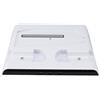 Acouto Stazione di Raffreddamento per Console di Gioco RGB Dock per Controller con 3 Ventole di Raffreddamento con Supporto per Cuffie per Sottile Il Supporto di è per la Stazione di per Console di