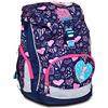 SJ GANG STYLE JAM GANG Zaino Updown Soft, Schienale regolabile, Tasche multifunzione, Tasca porta merenda, Scuola elementare, Per bambine e ragazze
