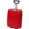 DHG Valigia Trolley Cabina Colore Rosso, rosso, Valigia ABS con rude