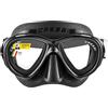 CRESSI Samoa Mask - Maschera Immersioni e Snorkeling, Nero/Nero, Taglia Unica, Unisex Adulto