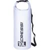 CRESSI Dry Bag Zaino Impermeabile in Resistente PVC con Chiusura Roll-Top, Tracolla e Zip, Ideale per Spiaggia, Immersioni, Snorkeling, Viaggi e Sport Acquatici