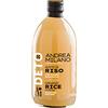 Deto Andrea Milano, Aceto di Riso Biologico con Madre, Non Filtrato e Non Pastorizzato, Ideale per la Preparazione di Sushi e per la Marinatura del Pesce, Leggero e Delicato, Made in Italy, 500 ml