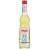 Toschi Zero+ Sciroppo Senza Zuccheri al gusto di Limone e Zenzero in Bottiglia di vetro da 560 ml.
