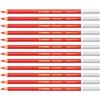 STABILO - Matita colorata Premium - CarbOthello | Confezione da 12, rosso carminio