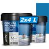 JOVIRA PINTURAS Pitture per piscine 8 L protezione e decorazione di piscine. (2x4 Litri, Blu). E-6