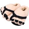 XKONG Scarpe Big Toe, scarpe con punta dei cartoni animati, calde e morbide, maschio, femmina, animato, scarpe divertenti per interni