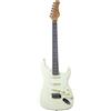 EKO GUITARS - Chitarra Elettrica ST-300, Corpo Pioppo, Manico Acero, Tastiera WPC 22 Tasti, 3 Pickup Single-Coil, Ponte Tremolo, Scala 650 mm, Colore Olympic White
