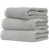 Ruggeri - Set 3 Asciugamani Viso 50x100 100% Cotone - Extra Morbido - Collezione Let's Color! (Grigio)