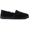 TOMS Alpargata Classic, Mocassino Basso, Black Black Heritage Canvas, 38 EU