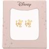 DISNEY ORECCHINO LOVE MICKY PLACCATO ORO 24KT - ACCESSORIO GIOIELLO