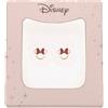 DISNEY ORECCHINO MINNIE FIOCCO ROSSO PLACCATO ORO 24KT - ACCESSORIO GIOIELLO