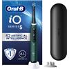 ORAL-B IO SERIES 5 SPAZZOLINO ELETTRICO RICARICABILE CON INTELLIGENZA ARTIFICIALE - VERDE - DISPOSITIVO MEDICO CLASSE I