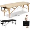 Weelko Lettino da Massaggio Pieghevole Portatile NOMAD ONE Weelko - Professionale in Legno o Alluminio BEIGE