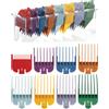 XANITALIA Set da 8 rialzi per tosatrice tagliacapelli universale in plastica